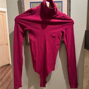 Commando Magenta Turtleneck Bodysuit